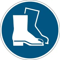 Durable Gebotszeichen ASR A1.3/DIN EN ISO 7010 Fußschutz benutzen