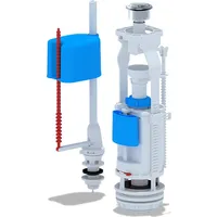 Belvit WC Spülventil 1/2" Anschluss unten Verchromt ECO-Spülfunktion