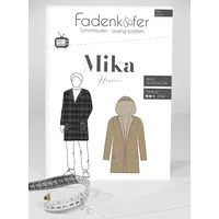Fadenkäfer Papierschnittmuster Mantel Mika" Herren