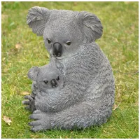 Dazikemo Gartenfigur Mutter & Baby Koalabär