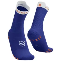 Compressport Unisex Pro Racing Socks v4.0 Run High blau