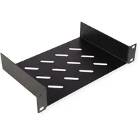 Roline 10-Zoll Fachboden 1 HE, 150 T schwarz