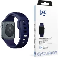 3M 3mk Silicone Watch Strap, Dunkelblau