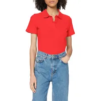 Stedman Polo Women Rot Baumwolle Small Damen