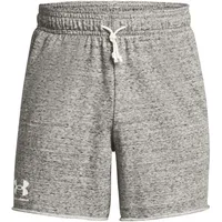 Under Armour Rival Terry 6in Short Onyx White /