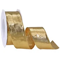 Präsent Geschenkband Devon glänzend gold 40,0 mm x 20,0