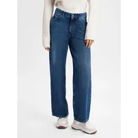 Marc O'Polo Denim Damen Jeanshose Wide Leg High Waist,
