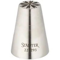 Städter Tülle, Edelstahl, Silber, 17mm