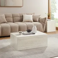 SalesFever Couchtisch »Almeria Beistelltisch B/T 90/60 cm rechteckig 90x60