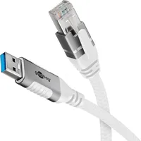 Goobay 74160 - Netzwerkadapter, Kabel, USB 3.0 Typ A,