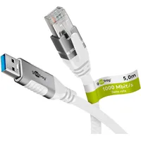 Goobay 74161 - Netzwerkadapter, Kabel USB A Gigabit Ethernet