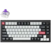 Keychron Q1 HE Kabellose Tastatur RGB-Knopf Magnetischer Nebelschalter Schwarz