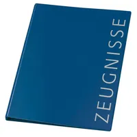 Veloflex Ringbuch Zeugnisse A4, blau