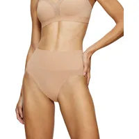 Triumph Soft Sculpt Hochgeschnittener Slip Beige