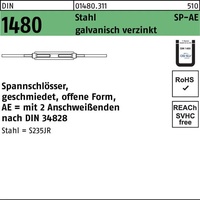 Industrial Quality Supplies DIN 1480 Spannschlösser Stahl ÜZ SP