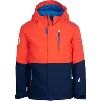 TROLLKIDS Hallingdal Jacke - Flame Orange / Navy -