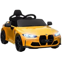 Aiyaplay Kinder Elektroauto 12V Kinderfahrzeug mit 2,4G-Fernbedienung, Gelb