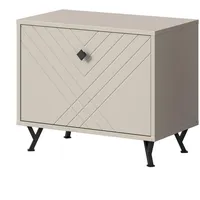 Inn.furn Garderobenbank, sand 60 cm, mit Soft-Close Apunti