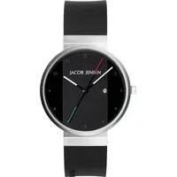 Jacob Jensen 645 Herren-Armbanduhr Titan Quarz Schwarz