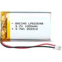 Efaso 3,7 V 1000 mAh, PCM, JST PH2.0-2P