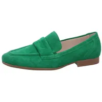 Gabor Damen Slipper, Frauen Slip On,Leichte Mehrweite (G),College Schuhe,Businessschuhe,Mokassins,Halbschuhe,Slides,Loafer,Verde,37.5