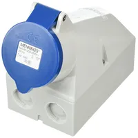 Mennekes Wanddose TwinCONTACT 32A,3p,6h,230V,IP44 420