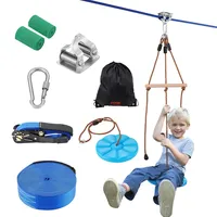 Vevor Zipline für Kinder & Erwachsene, 16,7 m Zipline-Sets
