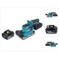 Makita Schleifmaschine + 1x Akku 6,0 Ah - ohne