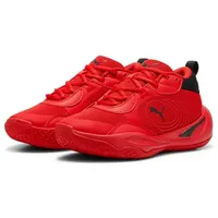 Puma Hallen-Indoorschuhe Playmaker Pro rot/schwarz Kinder