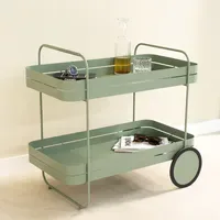 Spinder Servierwagen SPINDER DESIGN "GIN & TROLLY", grün (dusty