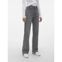 Vero Moda Tessa Wide Ra206 Hochtaillierte Jeans Medium Grey
