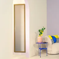 Spinder Design »SENZA M2«, (1 St.), Wandspiegel aus Stahl,