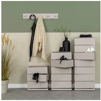Spinder Design Kommode Joey Metall Grau Taupe