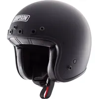Simpson Chopper Solid Jethelm - Matt-Schwarz - S