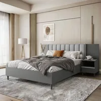 Beautysofa Polsterbett STELLA 160x200cm - Designerbett mit Bettkasten, Lattenrost