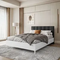 Beautysofa Polsterbett LECTUS 160x200cm - Designerbett mit Bettkasten &
