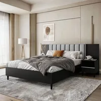 Beautysofa Polsterbett STELLA 160x200cm - Designerbett mit Bettkasten, Lattenrost