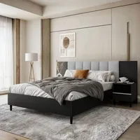 Beautysofa Polsterbett LECTUS 160x200cm - Designerbett mit Bettkasten, Lattenrost