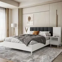 Beautysofa Polsterbett LECTUS 160x200cm - Designerbett mit Bettkasten, Lattenrost
