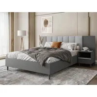 Beautysofa Polsterbett LECTUS 160x200cm - Designerbett mit Bettkasten, Lattenrost