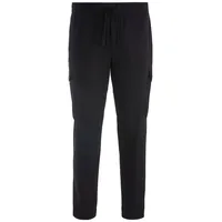 Boss Green Cargohose mit elastischem Bund und Kordelzug schwarz