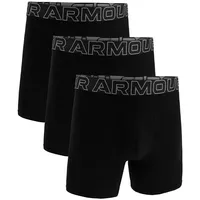 Under Armour Cotton 6in Boxer Schwarz Large Herren