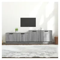 Furnicato TV-Schrank Grau Sonoma 158,5x36x45 cm Holzwerkstoff