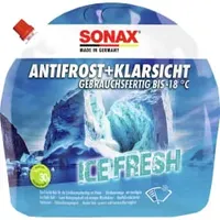 Sonax AntiFrost+KlarSicht Ice-fresh, 133495 Scheiben-Frostschutz 3l