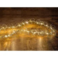 Formano LED-Lichterkette Draht, Mit Timerfunktion silberfarben