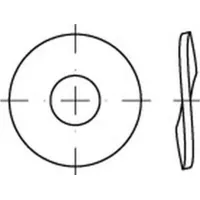 Industrial Quality Supplies DIN 137 Federscheiben, gewellt Federst. B