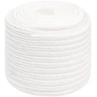 VidaXL Bootsseil Weiß 18 mm 25 m Polypropylen