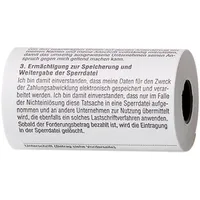 Heipa Thermorolle 57 x 36 x 12mm /12m weiß