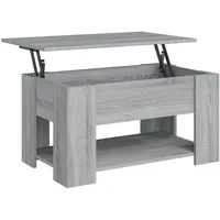 VidaXL Couchtisch Grau Sonoma 79x49x41 cm Holzwerkstoff