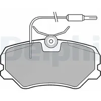 Delphi Bremsbelagsatz, Scheibenbremse